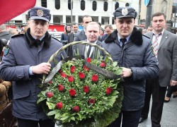 Employees of the service paid tribute to the memory of the heroes who had been killed on 9 April 1989