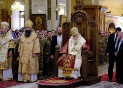 Patriarch of Georgia blessed the Special State Protection Service